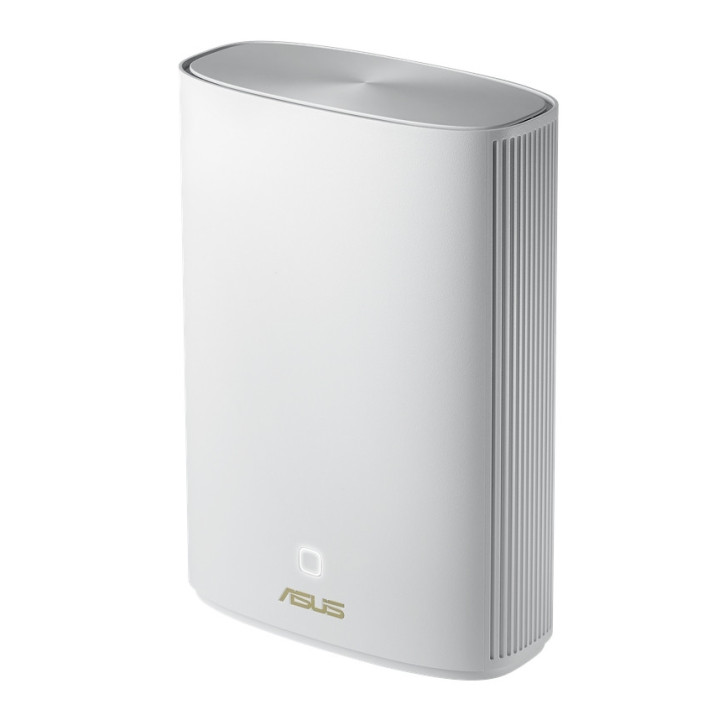 Меш система Asus Mesh WiFi, ZenWiFi AX Hybrid XP4 1PK, AX1800   AV1300, Dual-Band, coverage up to 260m2, Quad-Core 1.2GHz CPU, 256MB/512MB Flash/RAM, Gigabit, AiProtection Pro, AiMesh, White - 90IG05T0-BM9100