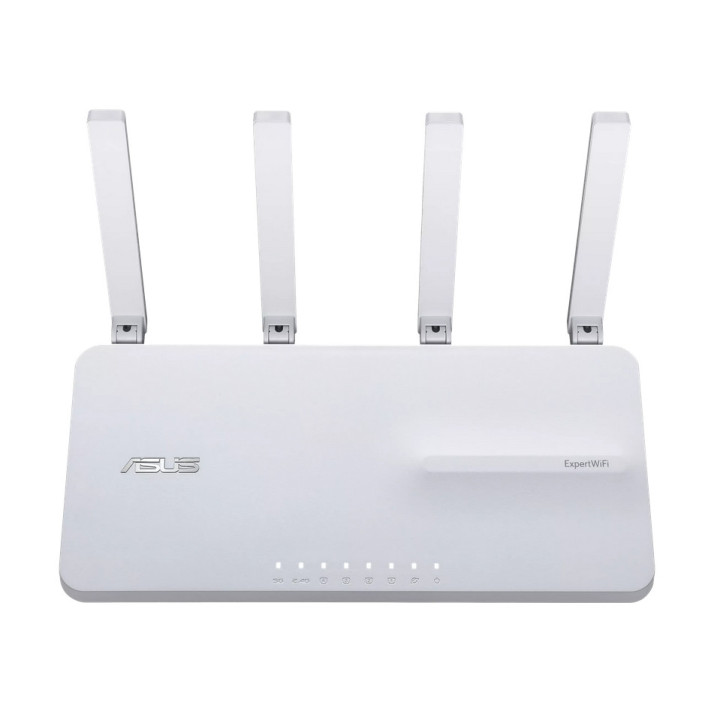 Рутер Asus Business Router & Access Point ExpertWiFi EBR63, AX3000, Dual-Band, Quad-Core 1.7GHz CPU, 256MB/512MB Flash/RAM, Gigabit, White - 90IG0870-MO3C00