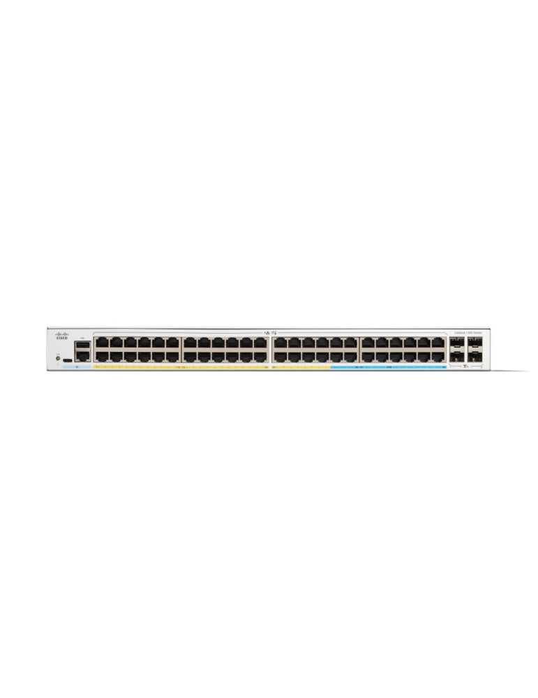 Комутатор Cisco Catalyst 1300 48-port GE, 4x10G SFP  - C1300-48T-4X