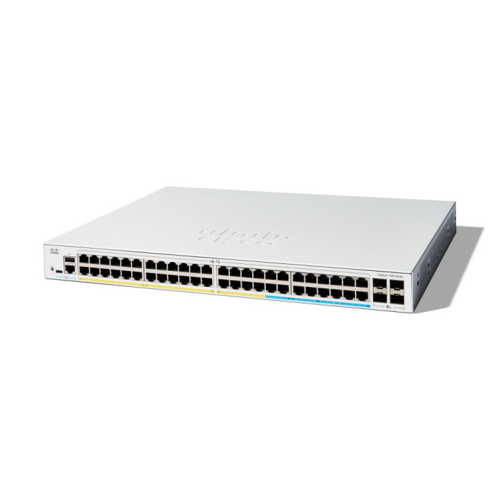 Комутатор Cisco Catalyst 1300 48-port GE, 4x10G SFP  - C1300-48T-4X