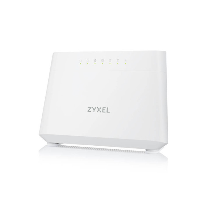 Рутер ZyXEL WiFi 6 AX1800 VDSL2 IAD 5-port Super Vectoring Gateway (upto 35B) and USB with Easy Mesh Support - DX3301-T0-EU01V1F