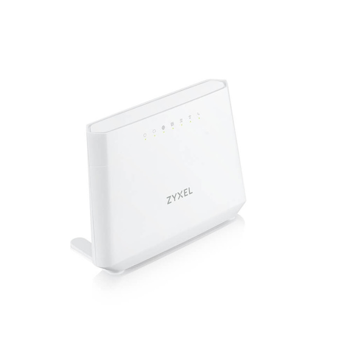 Рутер ZyXEL WiFi 6 AX1800 VDSL2 IAD 5-port Super Vectoring Gateway (upto 35B) and USB with Easy Mesh Support - DX3301-T0-EU01V1F