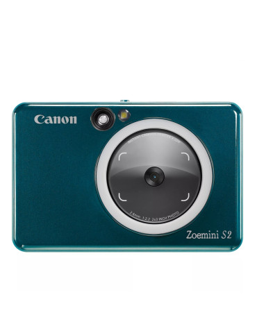 Фото принтер Canon instant camera printer Zoemini S2 ZV223, Teal - 4519C008AB