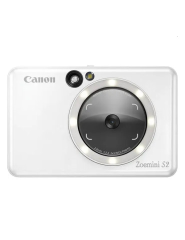 Фото принтер Canon instant camera printer Zoemini S2 ZV223, Pearl White - 4519C007AB