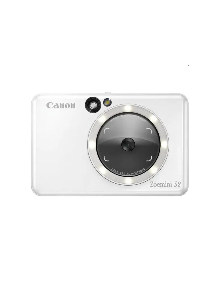 Фото принтер Canon instant camera printer Zoemini S2 ZV223, Pearl White - 4519C007AB