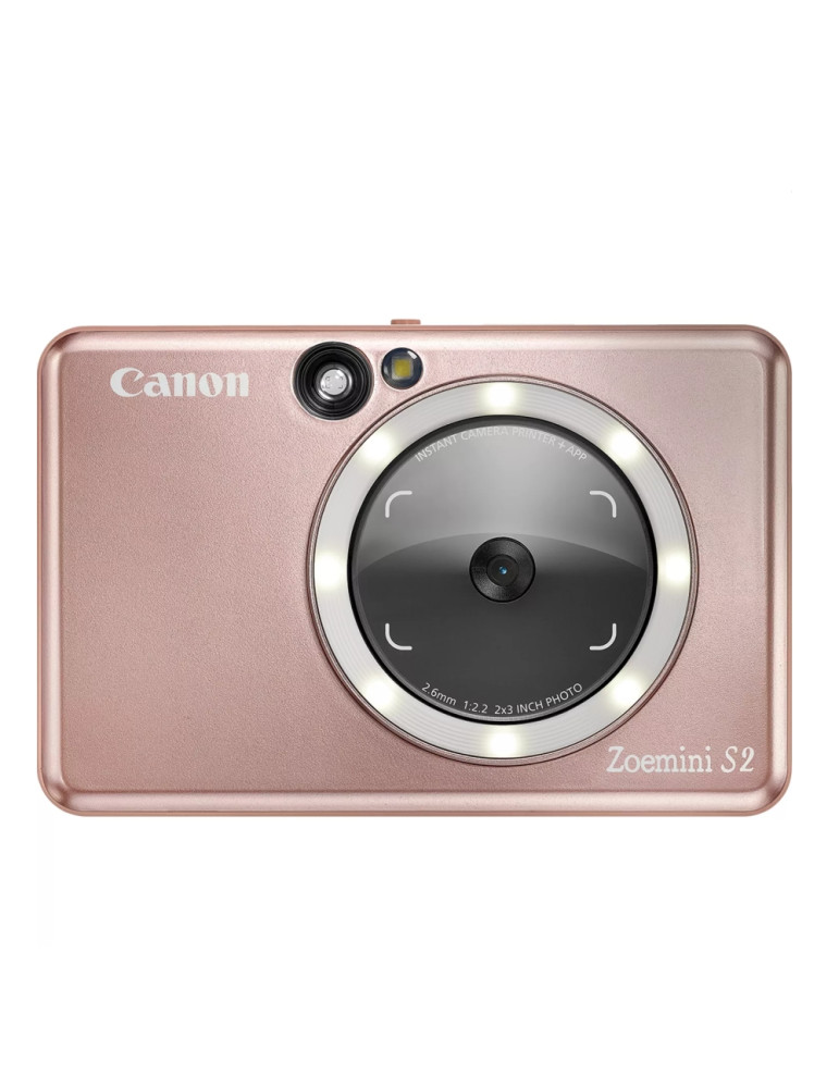 Фото принтер Canon instant camera printer Zoemini S2 ZV223, Rose Gold - 4519C006AB
