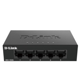 Комутатор D-Link 5-Port Gigabit Ethernet Metal Housing Unmanaged Switch - DGS-105GL