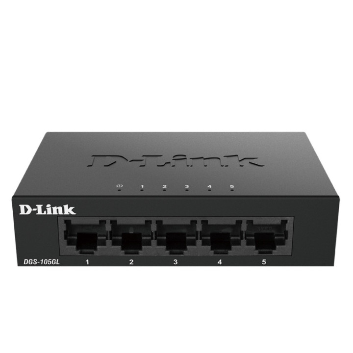 Комутатор D-Link 5-Port Gigabit Ethernet Metal Housing Unmanaged Switch - DGS-105GL