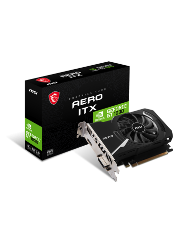 Видео карта MSI GT1030 AERO ITX 4G D4 OC - 912-V812-065