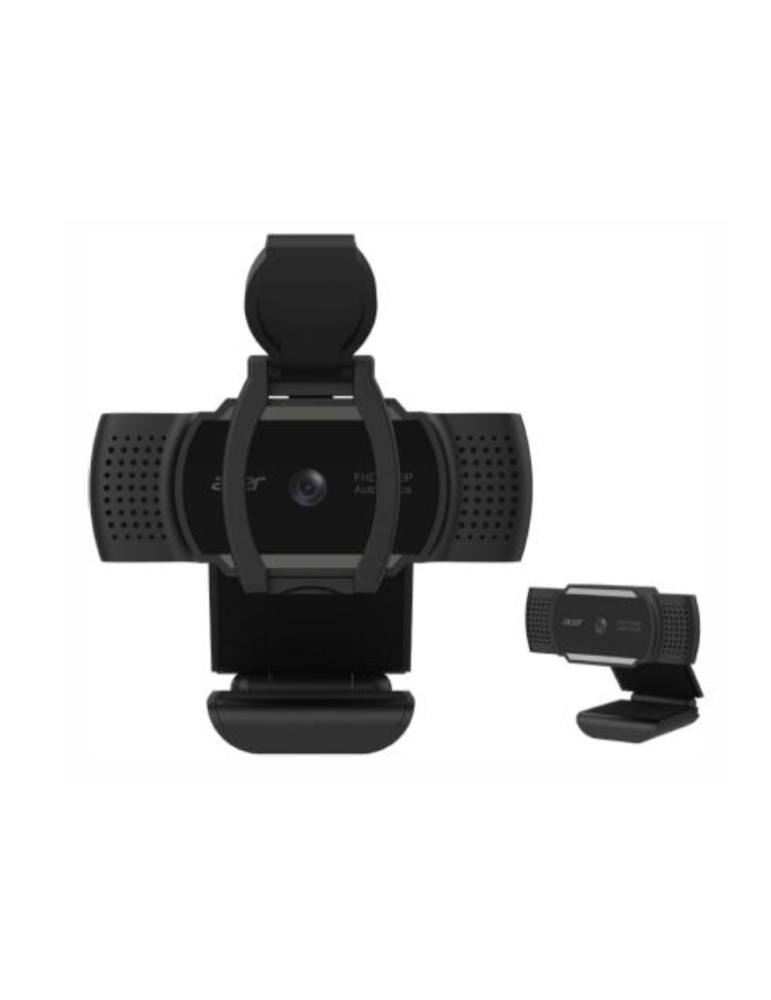 Web камерa Acer FHD (1920x1080), 30fps, 2.0 Mega Pixel, Auto Focus, View Angle -80 degree, USB, Built in Microphone, Black - HP.EXPBG.019