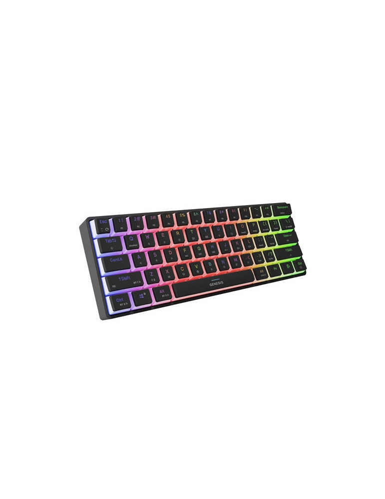 Безжична механична геймърска клавиатура Genesis Thor 660 G2 Wireless RGB Backlight BLACK GATERON RED - NKG-1916