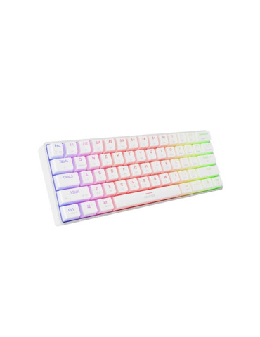 Безжична механична геймърска клавиатура Genesis Thor 660 G2 Wireless RGB Backlight WHITE GATERON BROWN - NKG-2197