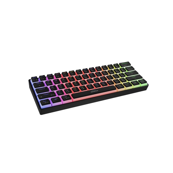 Безжична механична геймърска клавиатура Genesis Thor 660 G2 Wireless RGB Backlight BLACK GATERON BROWN - NKG-2196