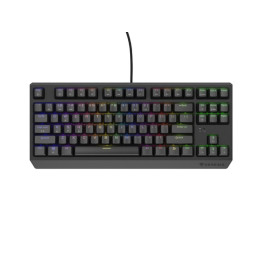 Механична геймърска клавиатура Genesis Thor 230 TKL US RGB Mechanical Outemu Brown Black Hot Swap - NKG-2079