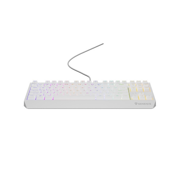 Механична геймърска клавиатура Genesis Thor 230 TKL US RGB Mechanical Outemu Brown White Hot Swap - NKG-2080