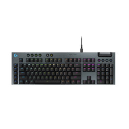 Механична геймърска клавиатура Logitech G915 X Low Profile, BLACK, US INT`L, EMEA28i-935 - 920-012942