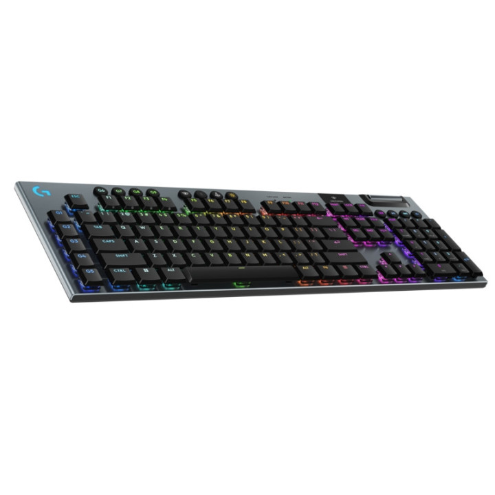 Безжична механична геймърска клавиатура Logitech G915 X LIGHTSPEED, BLACK, US INT'L, EMEA28i-935 - 920-012676