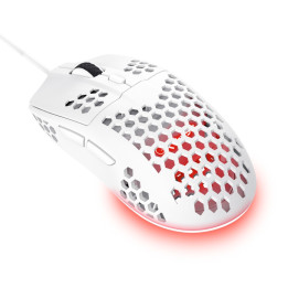 Геймърска мишка Trust GXT928W Helox Lightweight Mouse White - 25389
