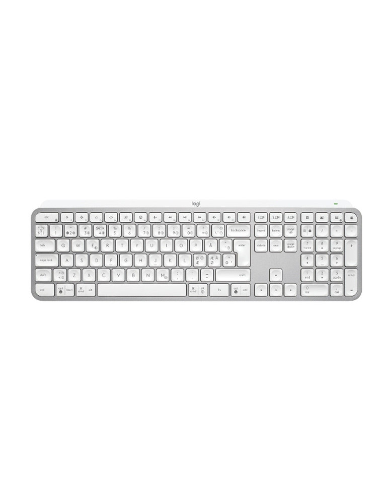 Безжична клавиатура Logitech MX Keys S, PALE GREY - 920-011588