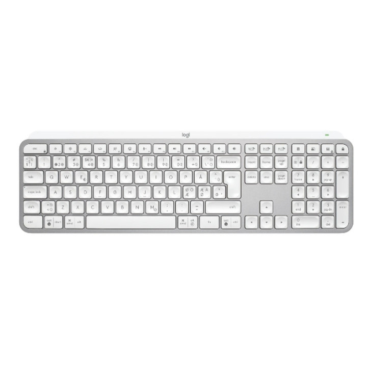 Безжична клавиатура Logitech MX Keys S, PALE GREY - 920-011588