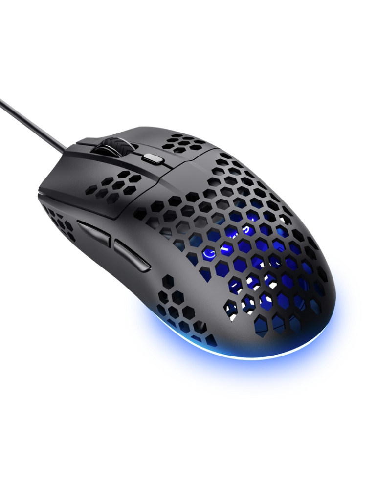 Геймърска мишка Trust GXT928 Helox Lightweight Mouse Black - 25306