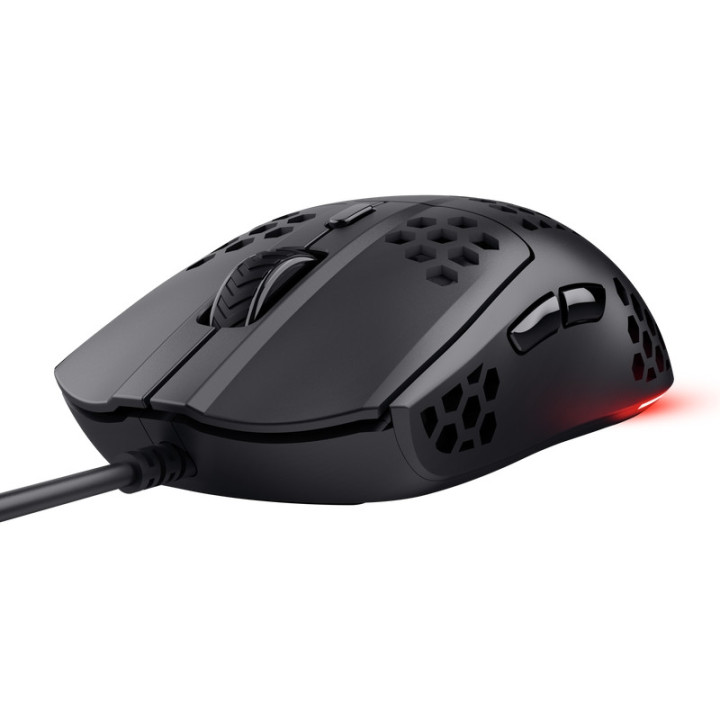Геймърска мишка Trust GXT928 Helox Lightweight Mouse Black - 25306