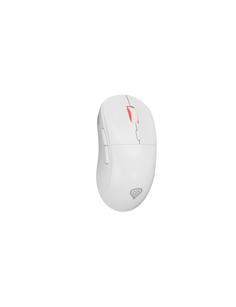 Безжична геймърска мишка Genesis Zircon XIII Custom Wireless 26000 DPI White - NMG-2090