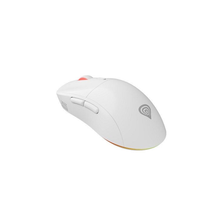 Безжична геймърска мишка Genesis Zircon XIII Custom Wireless 26000 DPI White - NMG-2090