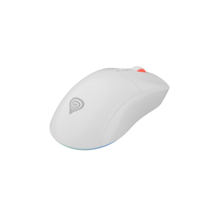 Безжична геймърска мишка Genesis Zircon XIII Custom Wireless 26000 DPI White - NMG-2090