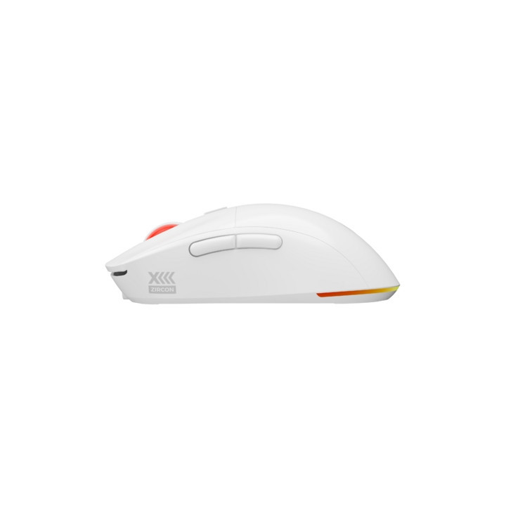Безжична геймърска мишка Genesis Zircon XIII Custom Wireless 26000 DPI White - NMG-2090