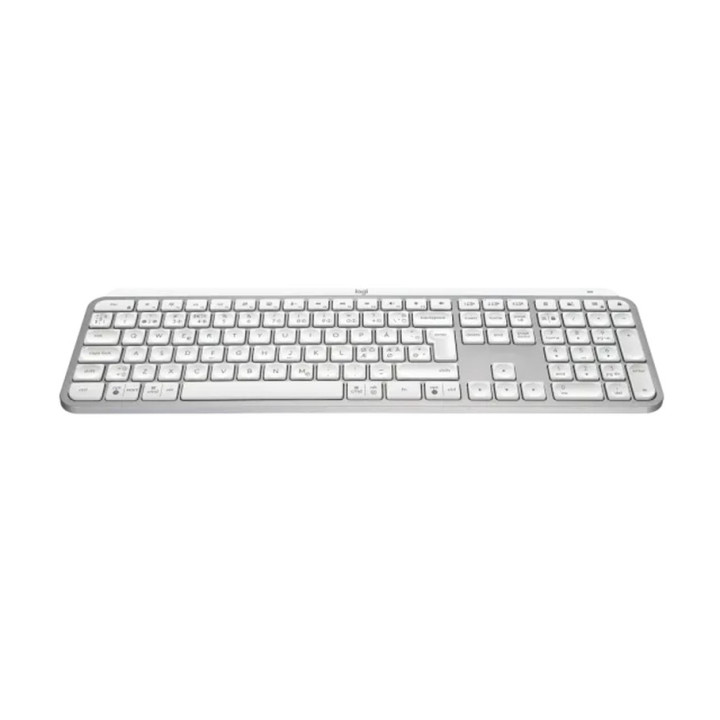 Безжична клавиатура Logitech MX Keys S, PALE GREY - 920-011588