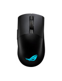Мишка Asus ROG Keris Wireless AimPoint Gaming Mouse, Tri-mode connectivity (2.4GHz RF, Bluetooth, Wired), 36000 DPI sensor, 5 programmable buttons, ROG SpeedNova, Replaceable switches, Paracord cable, Black - 90MP02V0-BMUA00