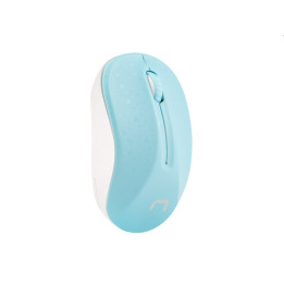 Безжична геймърска мишка Natec Genesis Toucan 1600 DPI Optical Blue-White - NMY-1651