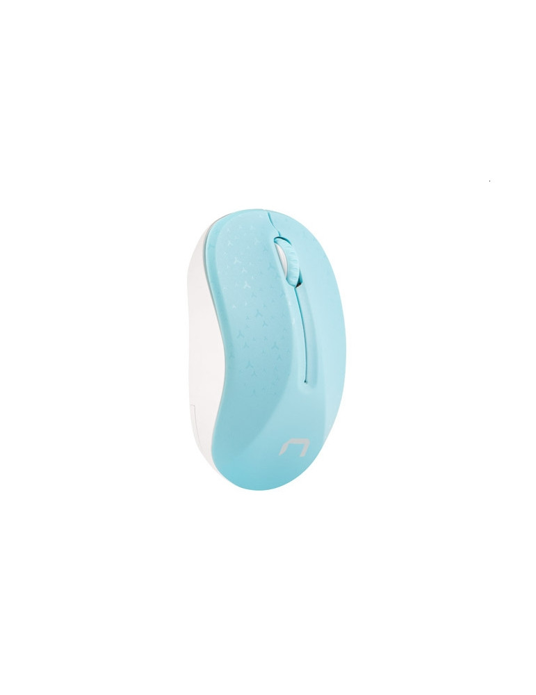 Безжична геймърска мишка Natec Genesis Toucan 1600 DPI Optical Blue-White - NMY-1651