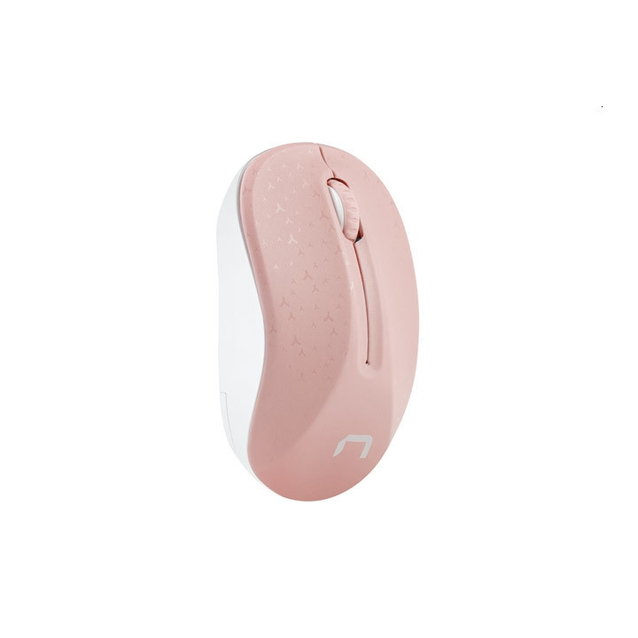 Безжична геймърска мишка Natec Genesis Toucan 1600 DPI Optical Pink-White - NMY-1652