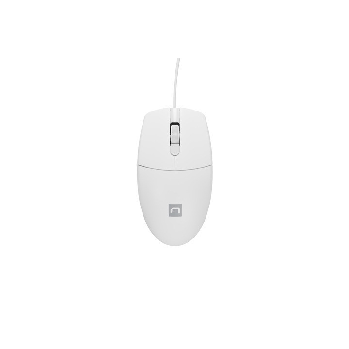 Геймърска мишка Natec Ruff 1000 DPI Optical White - NMY-1988