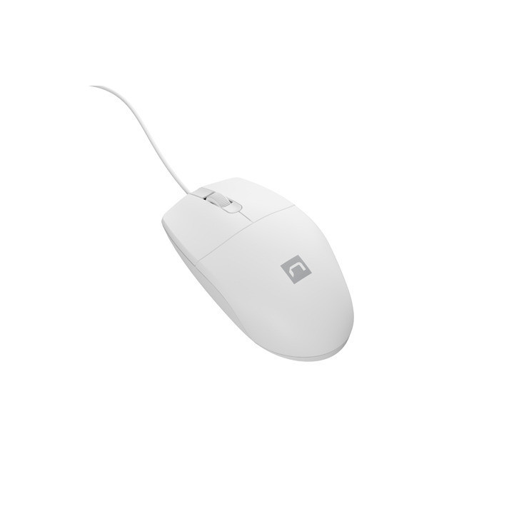 Геймърска мишка Natec Ruff 1000 DPI Optical White - NMY-1988