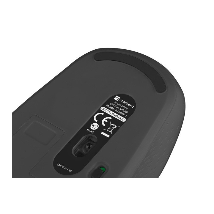 Bluetooth геймърска мишка Natec Genesis Harrier 2, 1600 DPI Bluetooth 5.1 Black - NMY-1960
