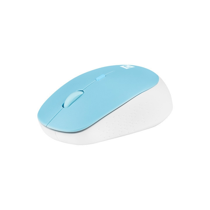 Bluetooth геймърска мишка Natec Genesis Harrier 2, 1600 DPI Bluetooth 5.1 White-Blue - NMY-1963