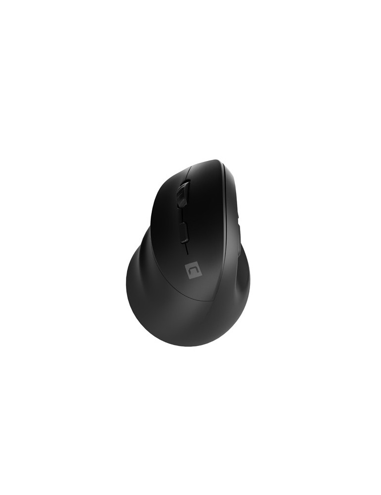 Bluetooth вертикална геймърска мишка Natec Genesis Crake 2 BLUETOOTH 5.2   2.4GHZ BLACK 2400dpi, Vertical Left handed Mouse, black - NMY-2049