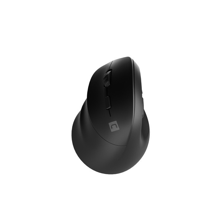 Bluetooth вертикална геймърска мишка Natec Genesis Crake 2 BLUETOOTH 5.2   2.4GHZ BLACK 2400dpi, Vertical Left handed Mouse, black - NMY-2049