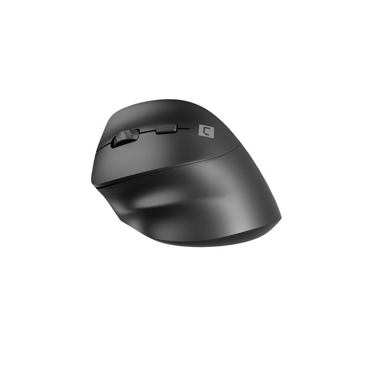Bluetooth вертикална геймърска мишка Natec Genesis Crake 2 BLUETOOTH 5.2   2.4GHZ BLACK 2400dpi, Vertical Left handed Mouse, black - NMY-2049