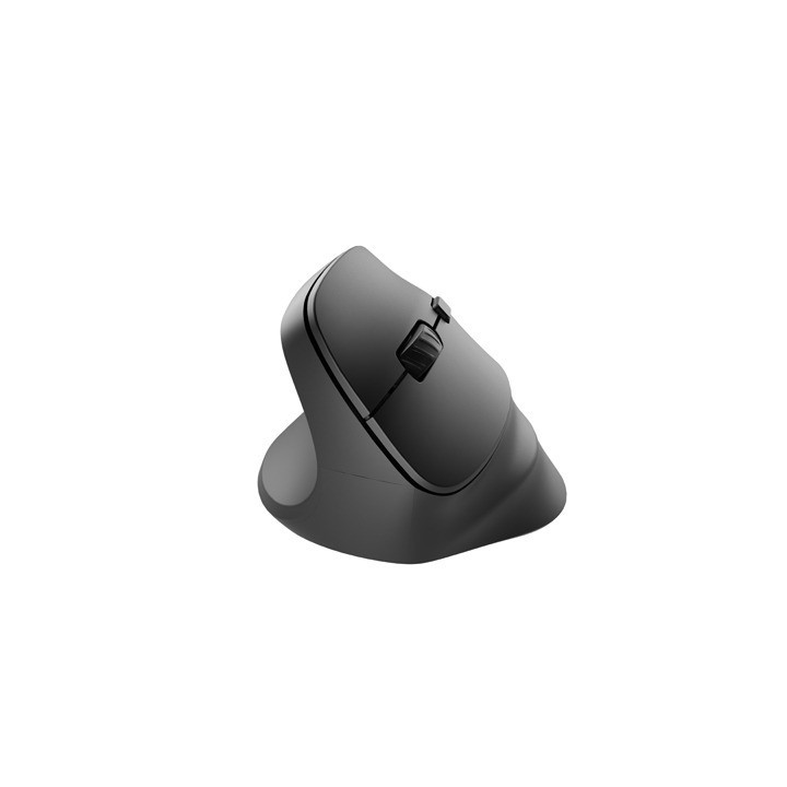 Bluetooth вертикална геймърска мишка Natec Genesis Crake 2 BLUETOOTH 5.2   2.4GHZ BLACK 2400dpi, Vertical Left handed Mouse, black - NMY-2049