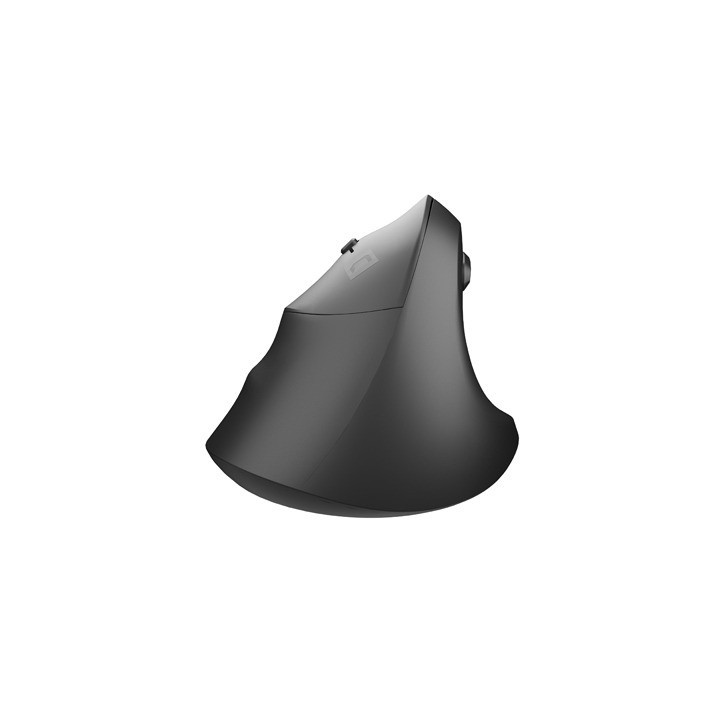 Bluetooth вертикална геймърска мишка Natec Genesis Crake 2 BLUETOOTH 5.2   2.4GHZ BLACK 2400dpi, Vertical Left handed Mouse, black - NMY-2049