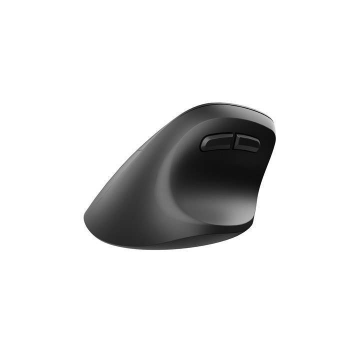Bluetooth вертикална геймърска мишка Natec Genesis Crake 2 BLUETOOTH 5.2   2.4GHZ BLACK 2400dpi, Vertical Left handed Mouse, black - NMY-2049
