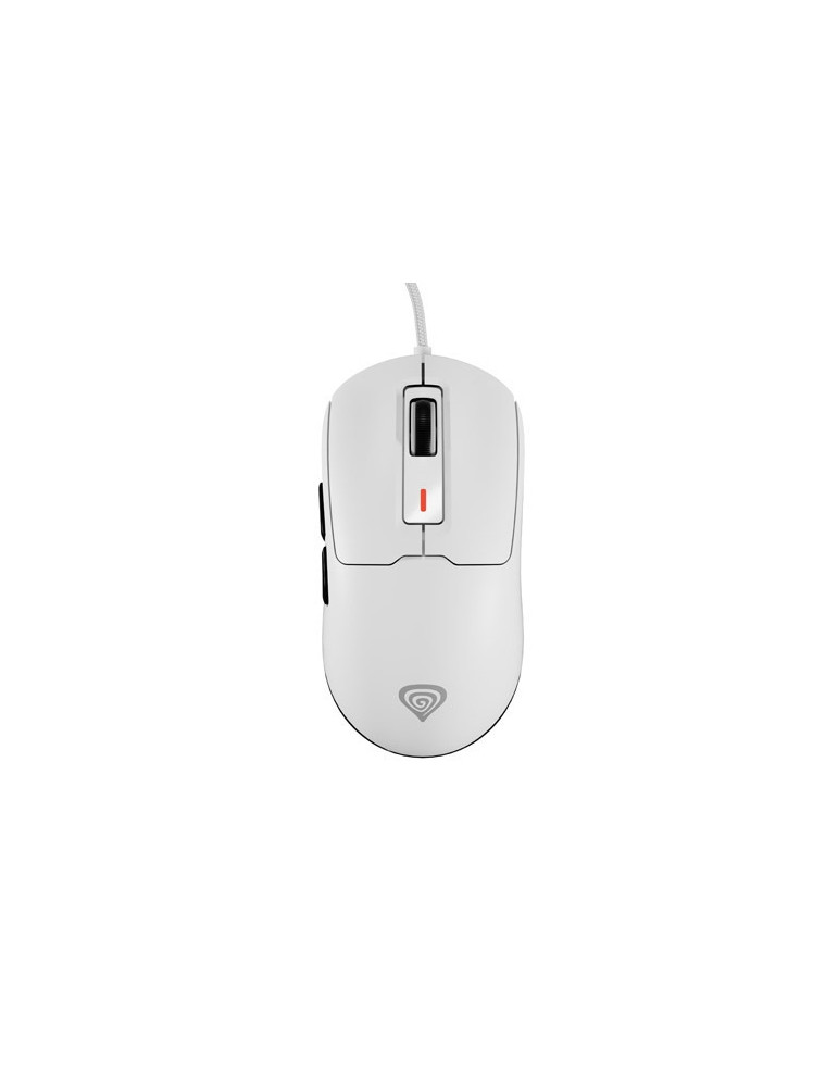 Геймърска мишка Natec Genesis Krypton 660 12000 DPI RGB White - NMG-2190