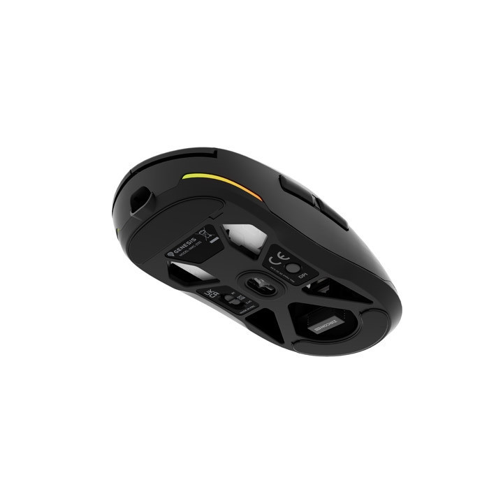 Безжична геймърска мишка Natec Genesis Zircon 660 Pro Wireless 26000 DPI Black - NMG-2193