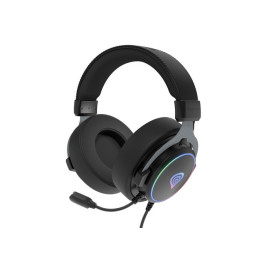 Геймърски слушалки Natec Genesis Neon 764 with microphone, RGB illumination, USB, Black - NSG-2169