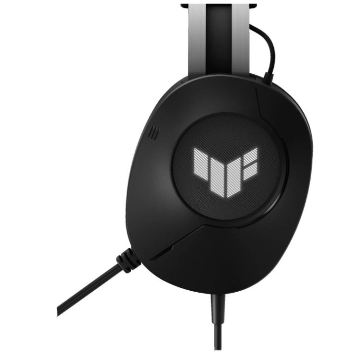 Геймърски слушалки AsusTUF Gaming H1 Gen II, USB-A , Virtual 7.1 Surround Sound, Team-Speak Certified Mic, Durable Ear Cushions, For PC, PS5, Black - 90YH044B-BHUA00