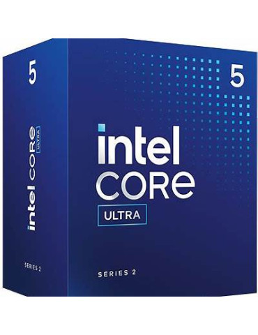 Процесор Intel Ultra 5 225, 10 Cores, 20M Cache, up to 4.90 GHz, Intel Graphics, FCLGA18W, LGA1851, box - BX80768225